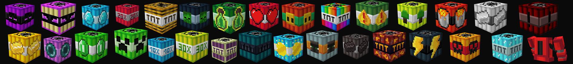 Panorama of the Minecraft Bedrock Marketplace product TNT TNT TNT created by Big Dye Gaming.