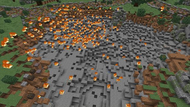 Screenshot of the Minecraft Bedrock Marketplace product TNT TNT TNT created by Big Dye Gaming.