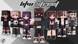 Thumbnail of the Minecraft Bedrock Marketplace product B-W Street created by Black Arts Studios.
