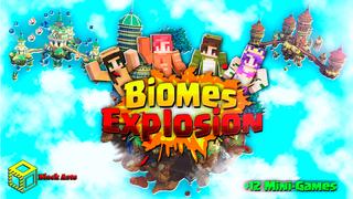 Thumbnail of the Minecraft Bedrock Marketplace product Biome Explosion created by Black Arts Studios.