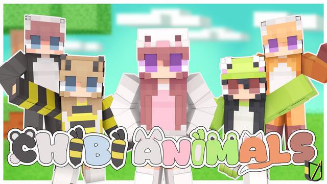 Thumbnail of the Minecraft Bedrock Marketplace product Chibi Animals created by Black Arts Studios.