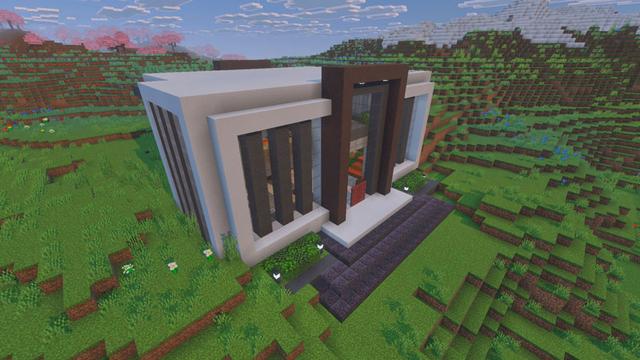 Screenshot of the Minecraft Bedrock Marketplace product Craftable Houses created by Black Arts Studios.
