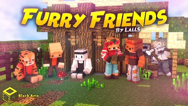 Thumbnail of the Minecraft Bedrock Marketplace product Furry Friends created by Black Arts Studios.