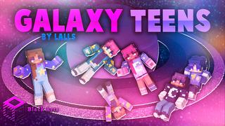 Thumbnail of the Minecraft Bedrock Marketplace product Galaxy Teens created by Black Arts Studios.