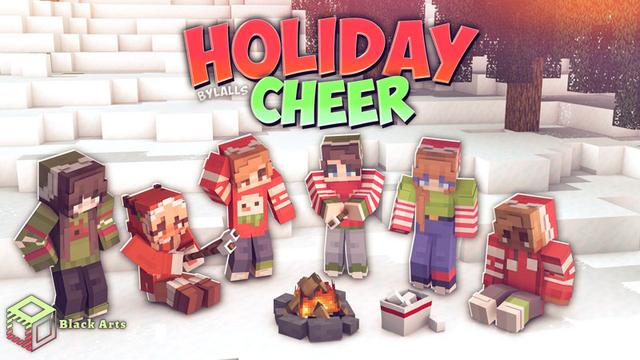 Thumbnail of the Minecraft Bedrock Marketplace product Holiday Cheer! created by Black Arts Studios.