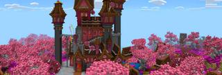 Panorama of the Minecraft Bedrock Marketplace product King Candy created by Black Arts Studios.