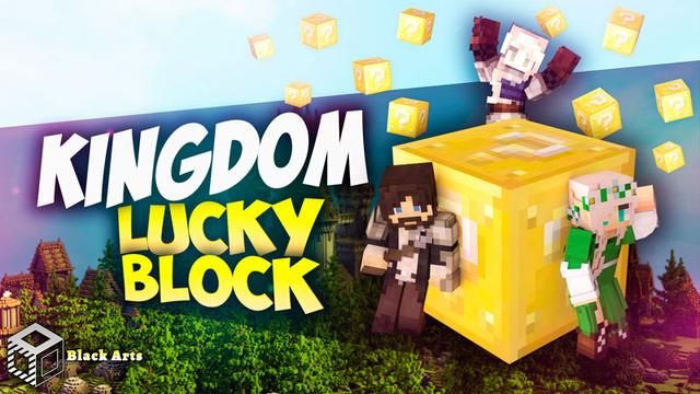 Thumbnail of the Minecraft Bedrock Marketplace product Kingdom Lucky Block created by Black Arts Studios.
