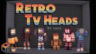 Thumbnail of the Minecraft Bedrock Marketplace product Retro TV Heads created by Black Arts Studios.