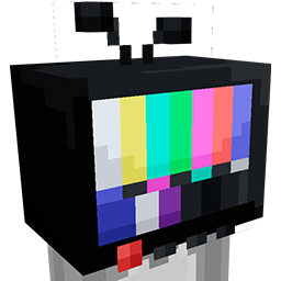 Thumbnail of the Minecraft Bedrock Marketplace product TV Head created by Black Arts Studios.