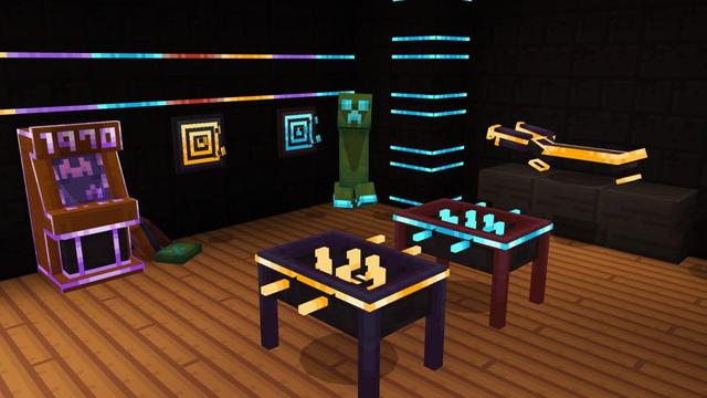 Screenshot of the Minecraft Bedrock Marketplace product Anime Furniture created by Block Factory.