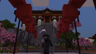 Screenshot of the Minecraft Bedrock Marketplace product Anime Weapons created by Block Factory.