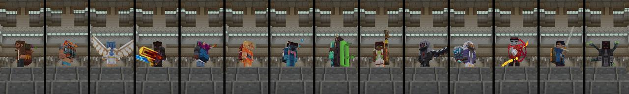 Panorama of the Minecraft Bedrock Marketplace product Backpack Expansion created by Block Factory.
