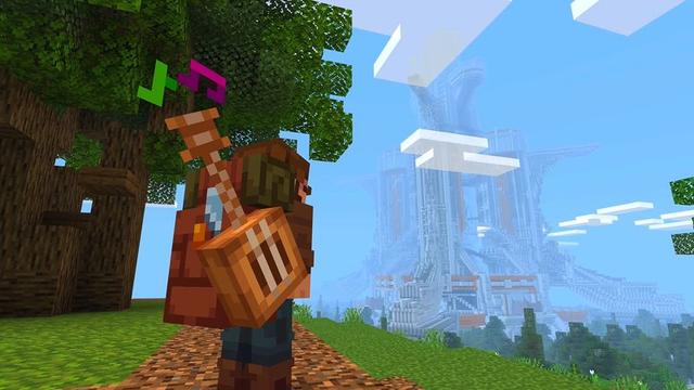 Screenshot of the Minecraft Bedrock Marketplace product Backpack Expansion created by Block Factory.