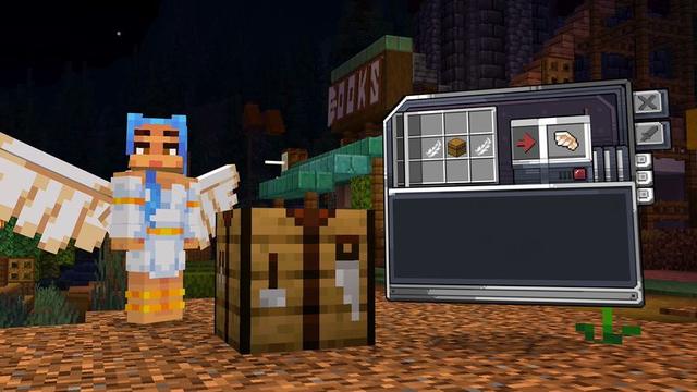 Screenshot of the Minecraft Bedrock Marketplace product Backpack Expansion created by Block Factory.