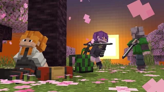 Screenshot of the Minecraft Bedrock Marketplace product Backpack Add-On created by Block Factory.