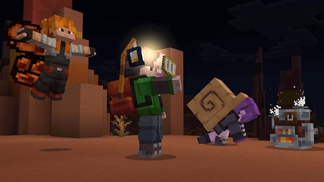 Screenshot of the Minecraft Bedrock Marketplace product Backpack Add-On created by Block Factory.