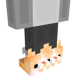 Thumbnail of the Minecraft Bedrock Marketplace product Big Cat Slippers created by Block Factory.