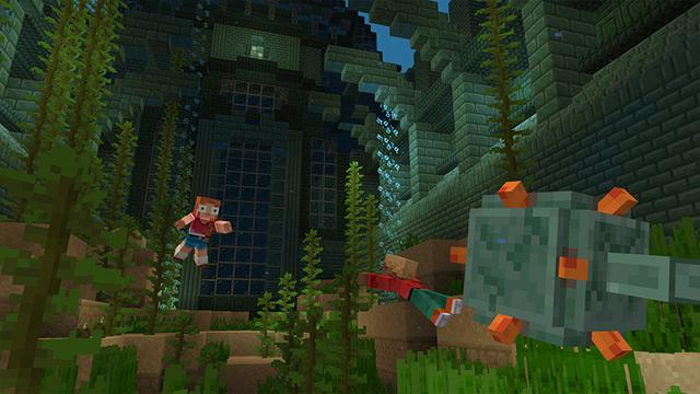 Screenshot of the Minecraft Bedrock Marketplace product Block Pack Add-On created by Block Factory.
