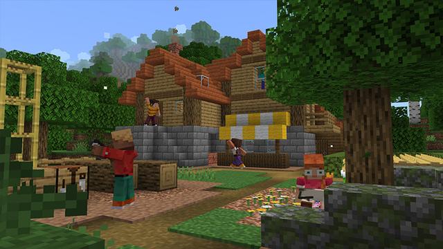 Screenshot of the Minecraft Bedrock Marketplace product Block Pack Add-On created by Block Factory.