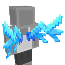 Thumbnail of the Minecraft Bedrock Marketplace product Blue Angel Wings created by Block Factory.