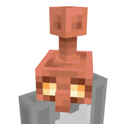 Thumbnail of the Minecraft Bedrock Marketplace product Copper Golem Head created by Block Factory.