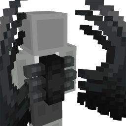Thumbnail of the Minecraft Bedrock Marketplace product Dark Shadow Wings created by Block Factory.