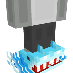 Thumbnail of the Minecraft Bedrock Marketplace product Epic shark slippers created by Block Factory.