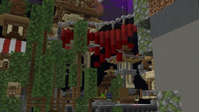 Screenshot of the Minecraft Bedrock Marketplace product Fill The Pool created by Block Factory.