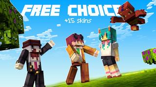 Thumbnail of the Minecraft Bedrock Marketplace product Free Choice created by Block Factory.