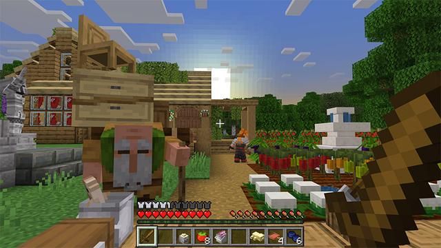 Screenshot of the Minecraft Bedrock Marketplace product Furniture created by Block Factory.