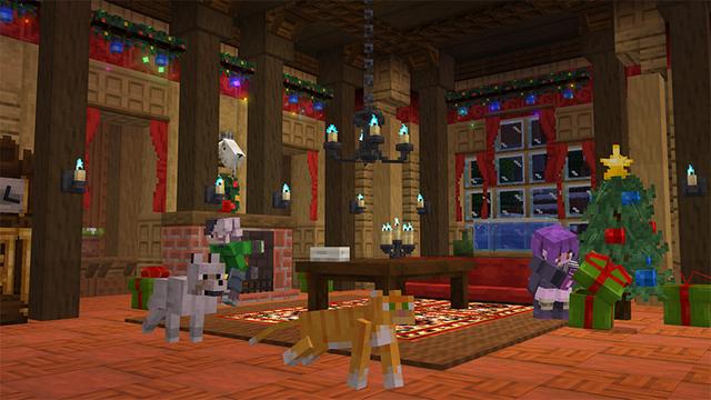 Screenshot of the Minecraft Bedrock Marketplace product Furniture created by Block Factory.