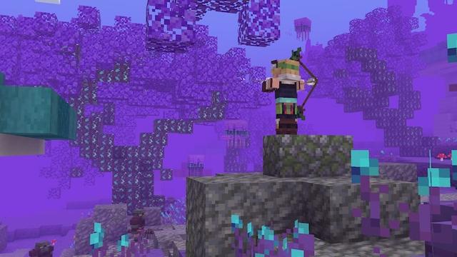 Screenshot of the Minecraft Bedrock Marketplace product More Dimensions created by Block Factory.