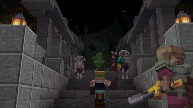 Screenshot of the Minecraft Bedrock Marketplace product More Dimensions created by Block Factory.