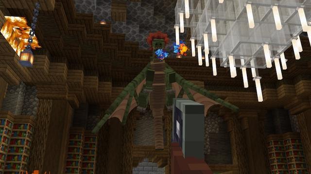 Screenshot of the Minecraft Bedrock Marketplace product More Dimensions created by Block Factory.