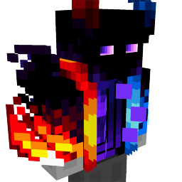 Thumbnail of the Minecraft Bedrock Marketplace product Neon Fire and Ice Suit created by Block Factory.