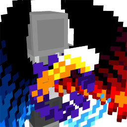 Thumbnail of the Minecraft Bedrock Marketplace product Neon Fire and Ice Wings created by Block Factory.