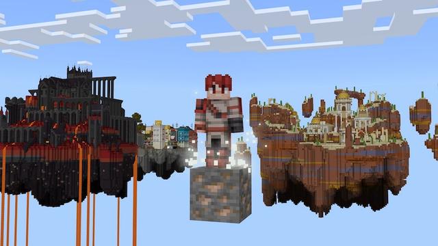 Screenshot of the Minecraft Bedrock Marketplace product ONE BLOCK created by Block Factory.