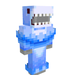 Thumbnail of the Minecraft Bedrock Marketplace product Shark Pajamas created by Block Factory.