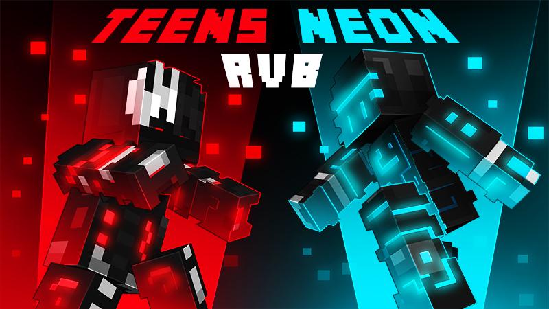 Teens Neon RVB by Block Factory | CHUNK - Minecraft Bedrock Marketplace ...
