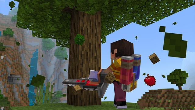 Screenshot of the Minecraft Bedrock Marketplace product Utility Tools Add-On created by Block Factory.