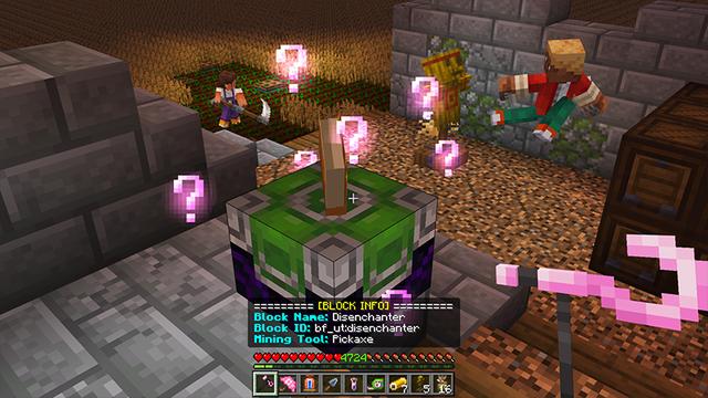 Screenshot of the Minecraft Bedrock Marketplace product Utility Tools Add-On created by Block Factory.