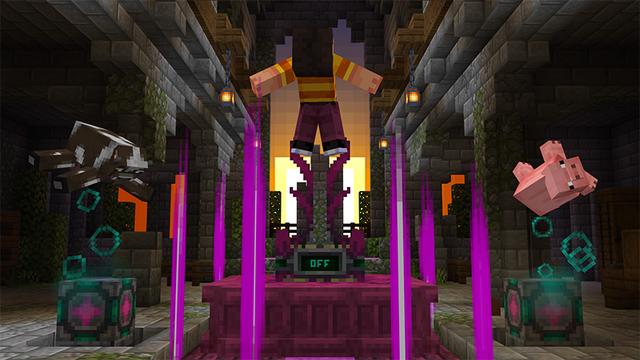 Screenshot of the Minecraft Bedrock Marketplace product Utility Tools Add-On created by Block Factory.