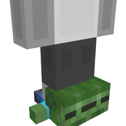 Thumbnail of the Minecraft Bedrock Marketplace product Zombie Slippers created by Block Factory.