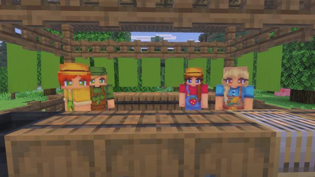 Screenshot of the Minecraft Bedrock Marketplace product Auto Farming Add-On created by Block Perfect Studios.