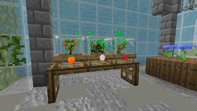 Screenshot of the Minecraft Bedrock Marketplace product Auto Farming Add-On created by Block Perfect Studios.