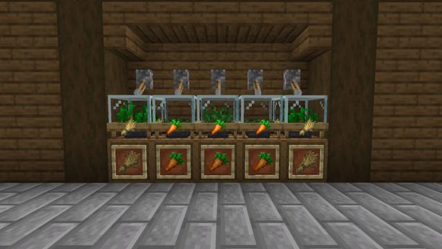 Screenshot of the Minecraft Bedrock Marketplace product Auto Farming Add-On created by Block Perfect Studios.