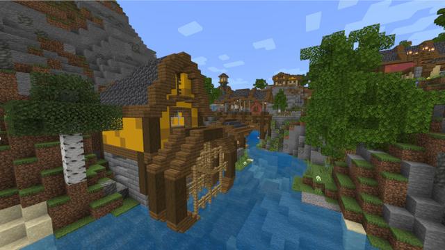 Screenshot of the Minecraft Bedrock Marketplace product Chickens Plus created by Block Perfect Studios.