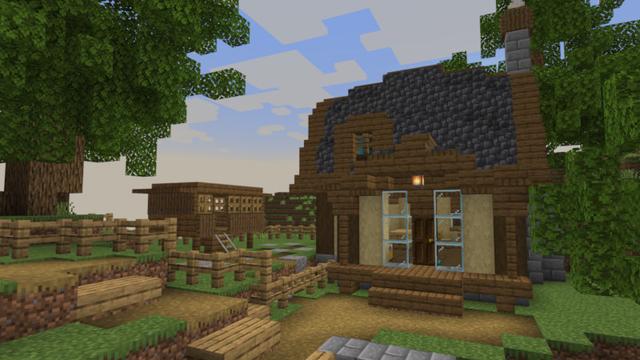 Screenshot of the Minecraft Bedrock Marketplace product Chickens Plus created by Block Perfect Studios.