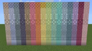 Screenshot of the Minecraft Bedrock Marketplace product Colorful Concrete created by Block Perfect Studios.