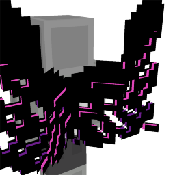 Thumbnail of the Minecraft Bedrock Marketplace product Ender Hacker Flare Wings created by Block Perfect Studios.